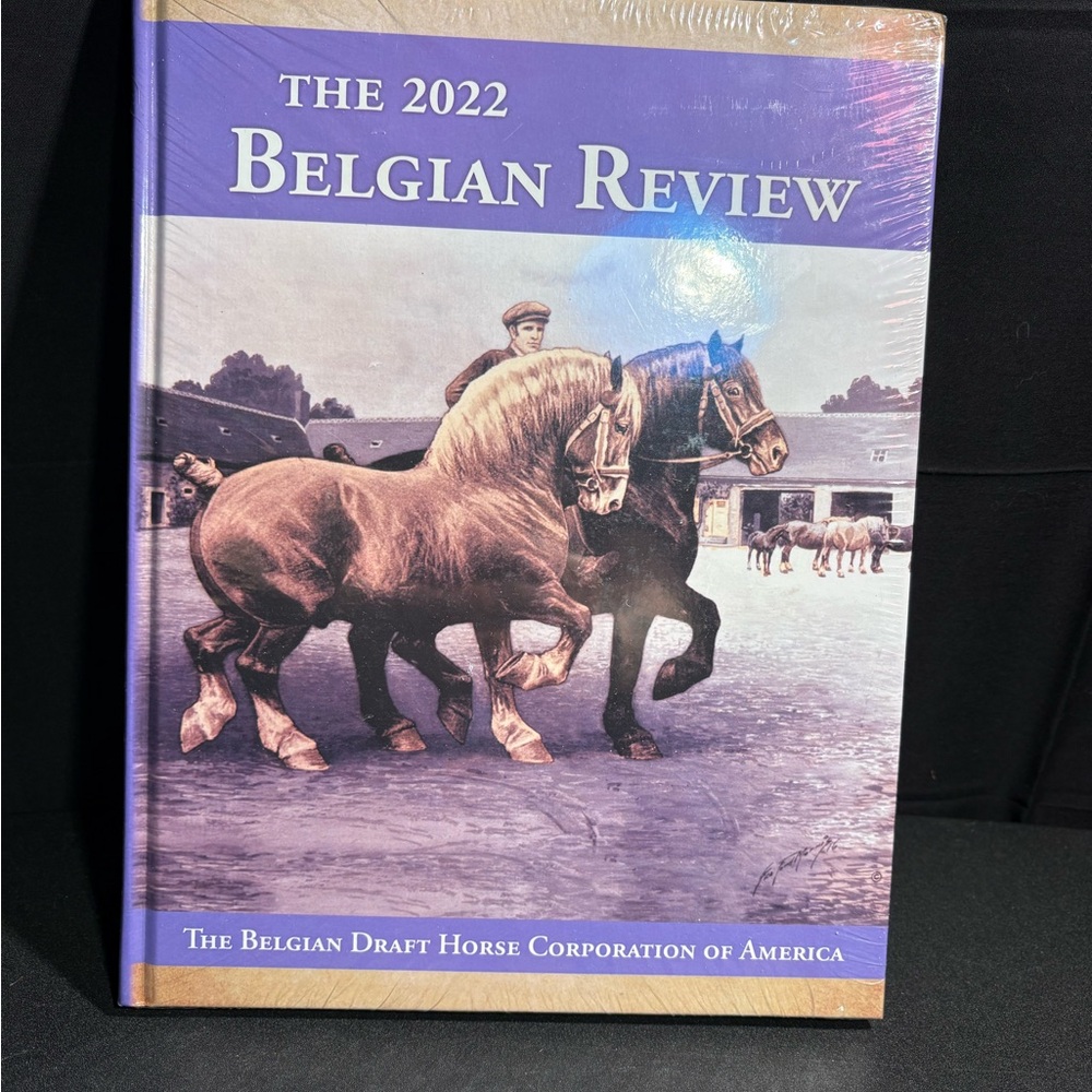 The 2022 Belgian Review Hardcover Book - Sealed.